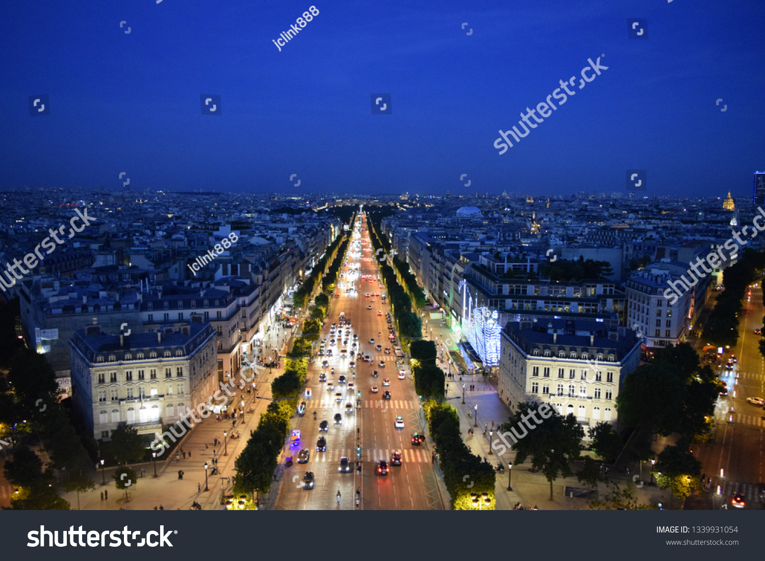 Colorful Streets of Paris  #1339931054