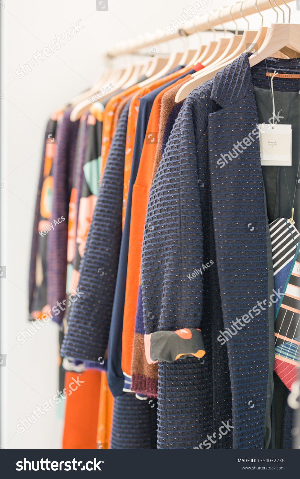 clothing, clothing rack, clothes, fashion #1354032236