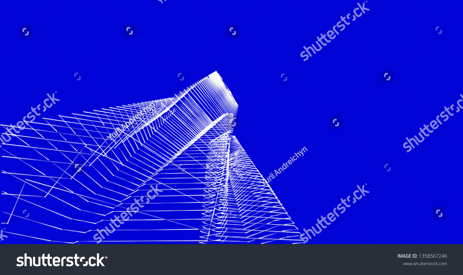 architectural drawing 3d illustration - Royalty Free Stock Photo ...