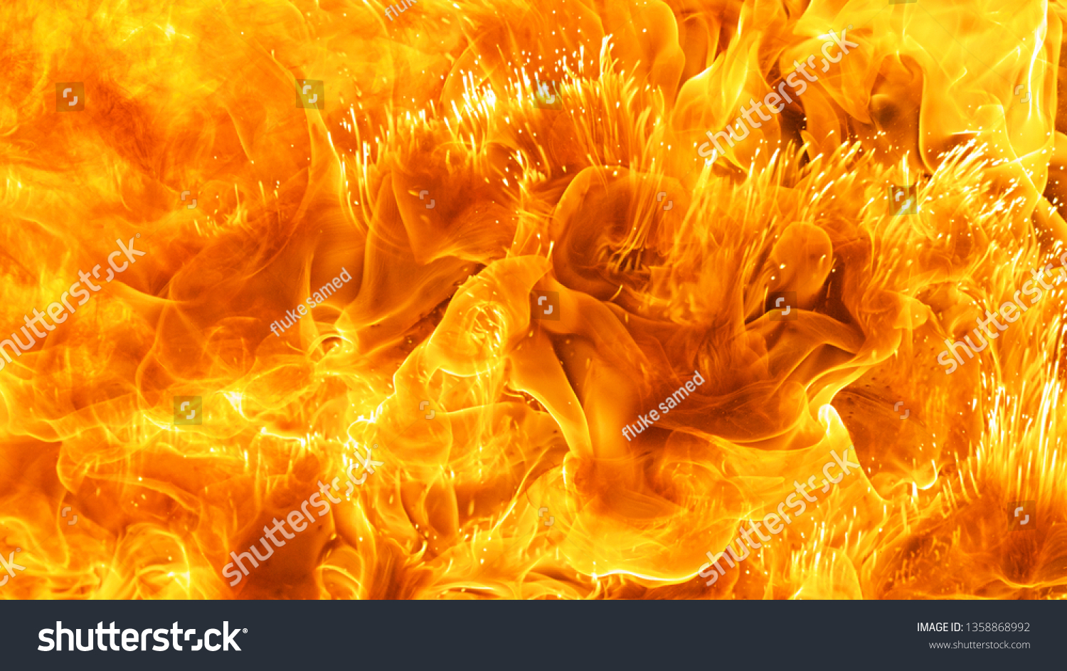 abstract blaze fire flame texture background #1358868992