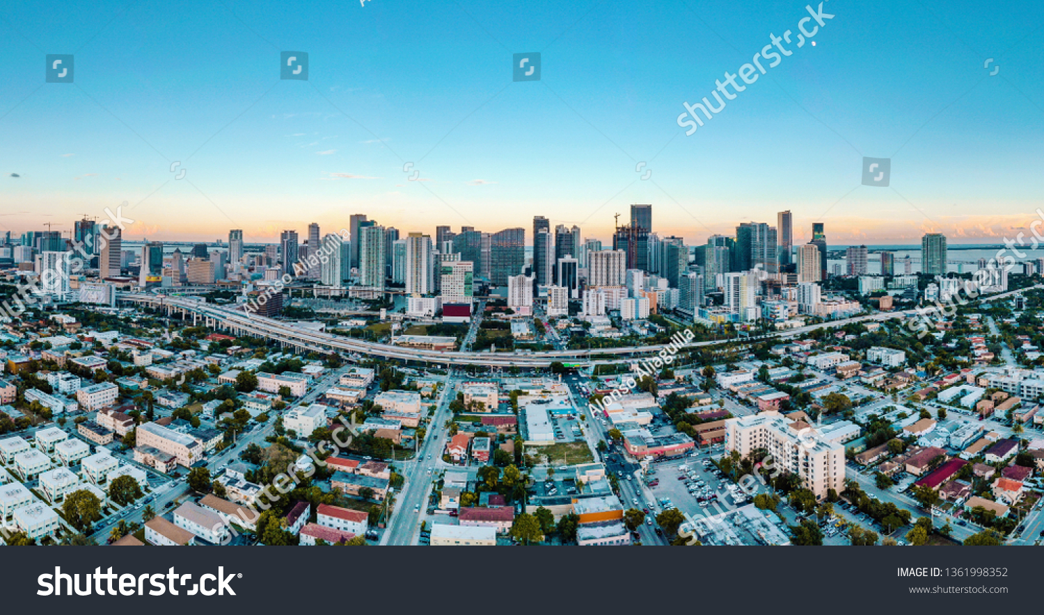 Downtown Miami Skyline #1361998352