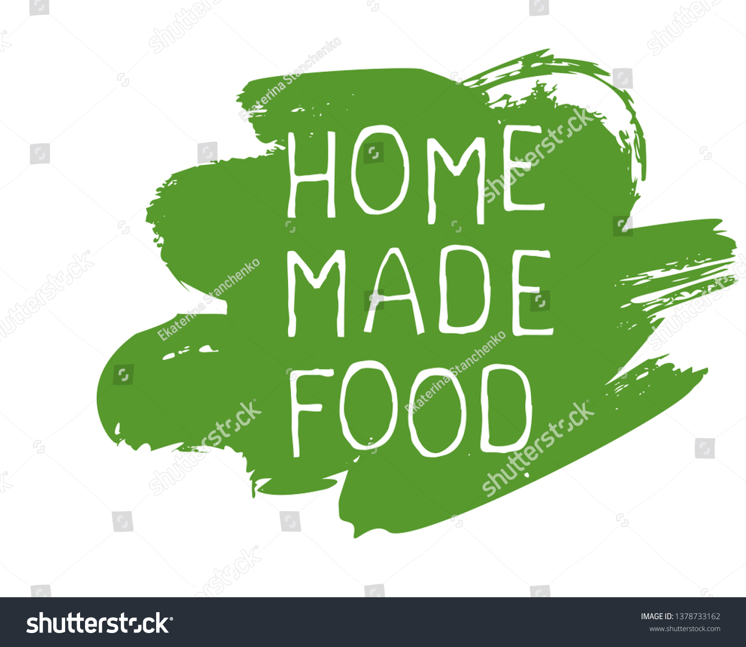 home-made-food-label-and-high-quality-product-royalty-free-stock