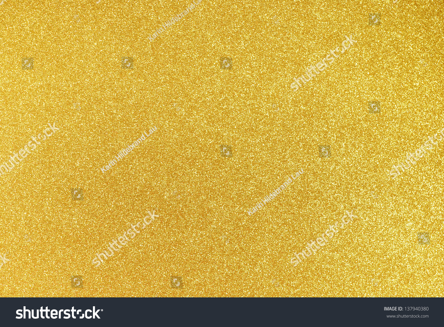 Background filled with shiny gold glitter #137940380