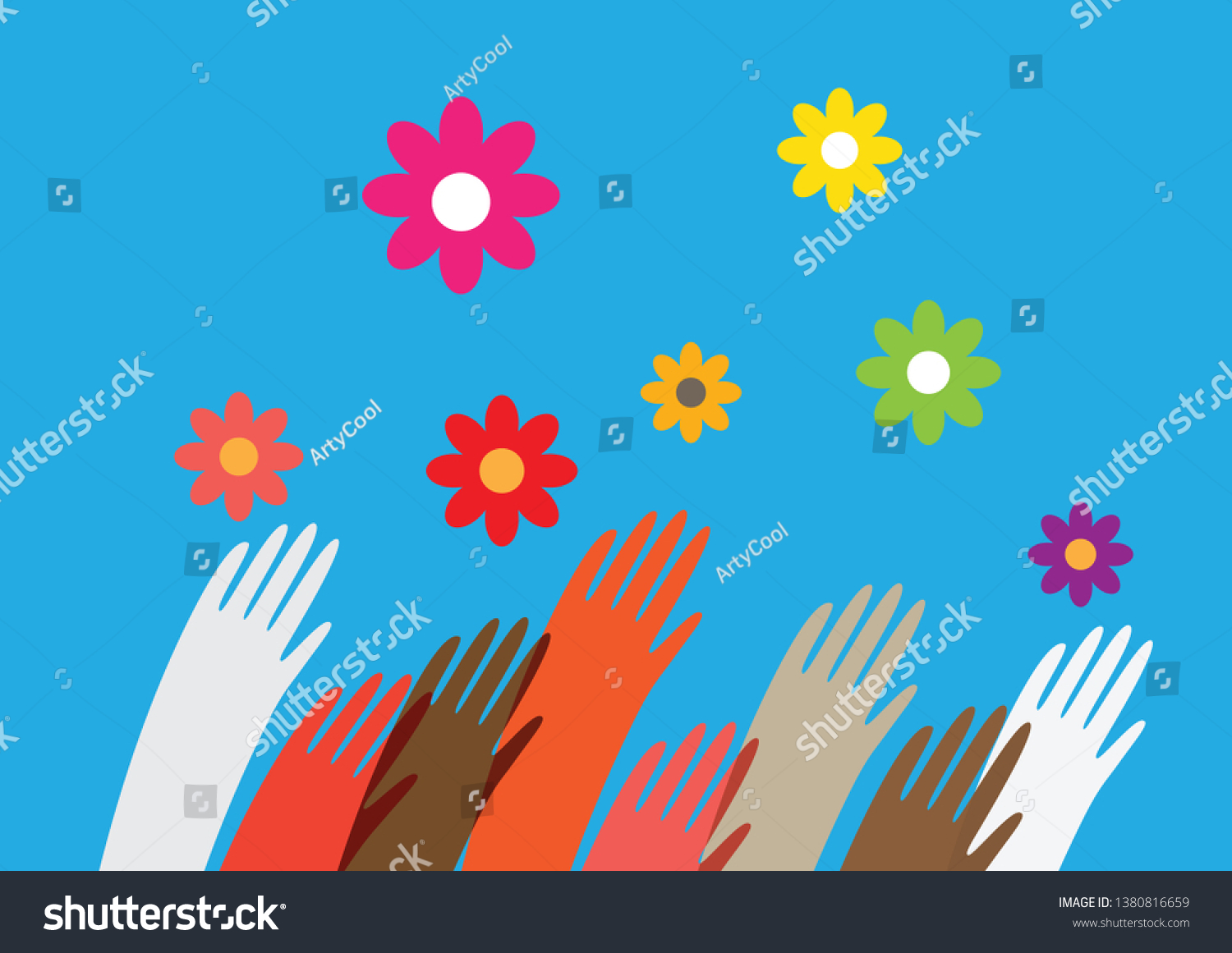 vector-illustration-human-hands-throw-up-spring-royalty-free-stock