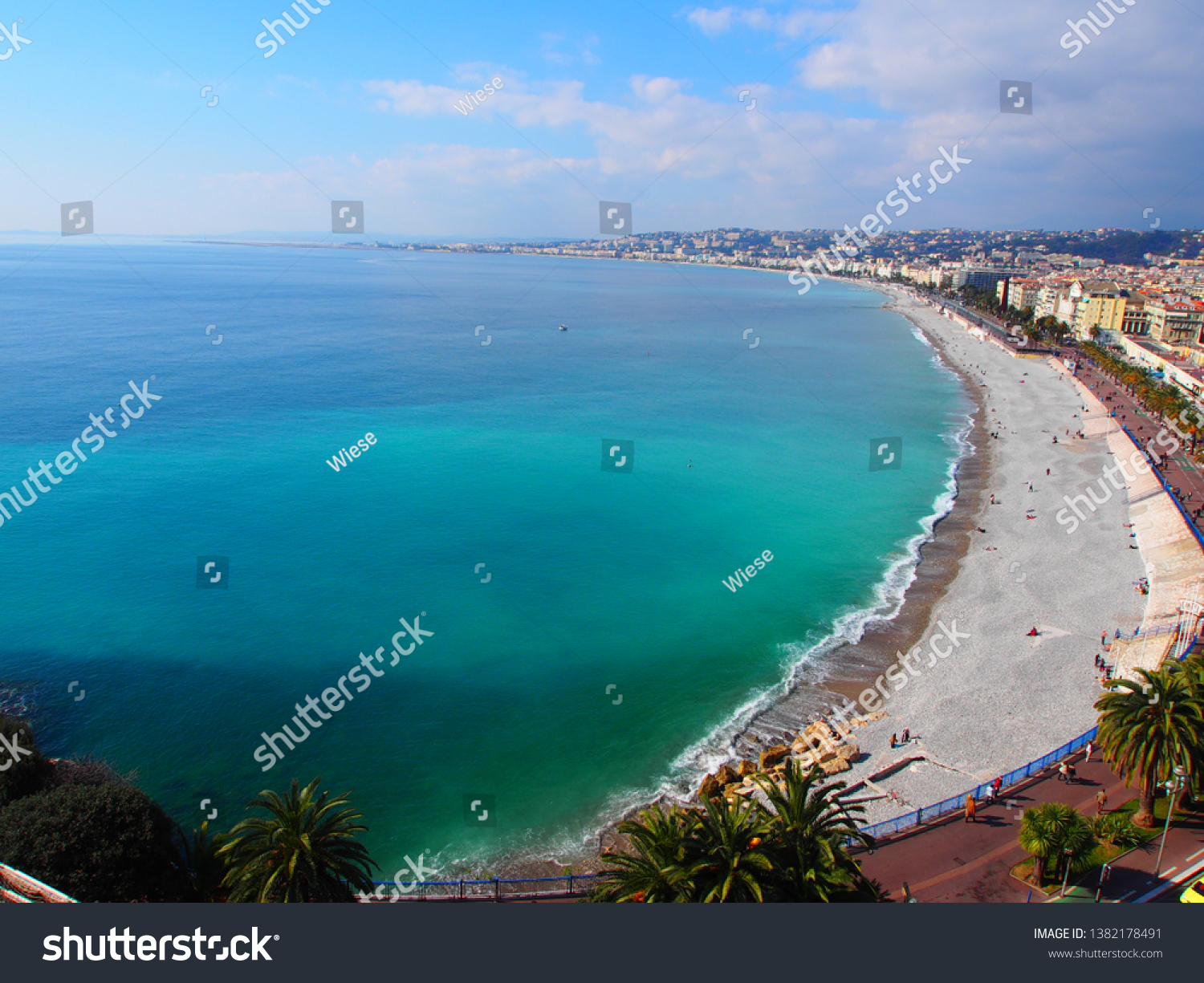 
Nice view of Nice in France #1382178491
