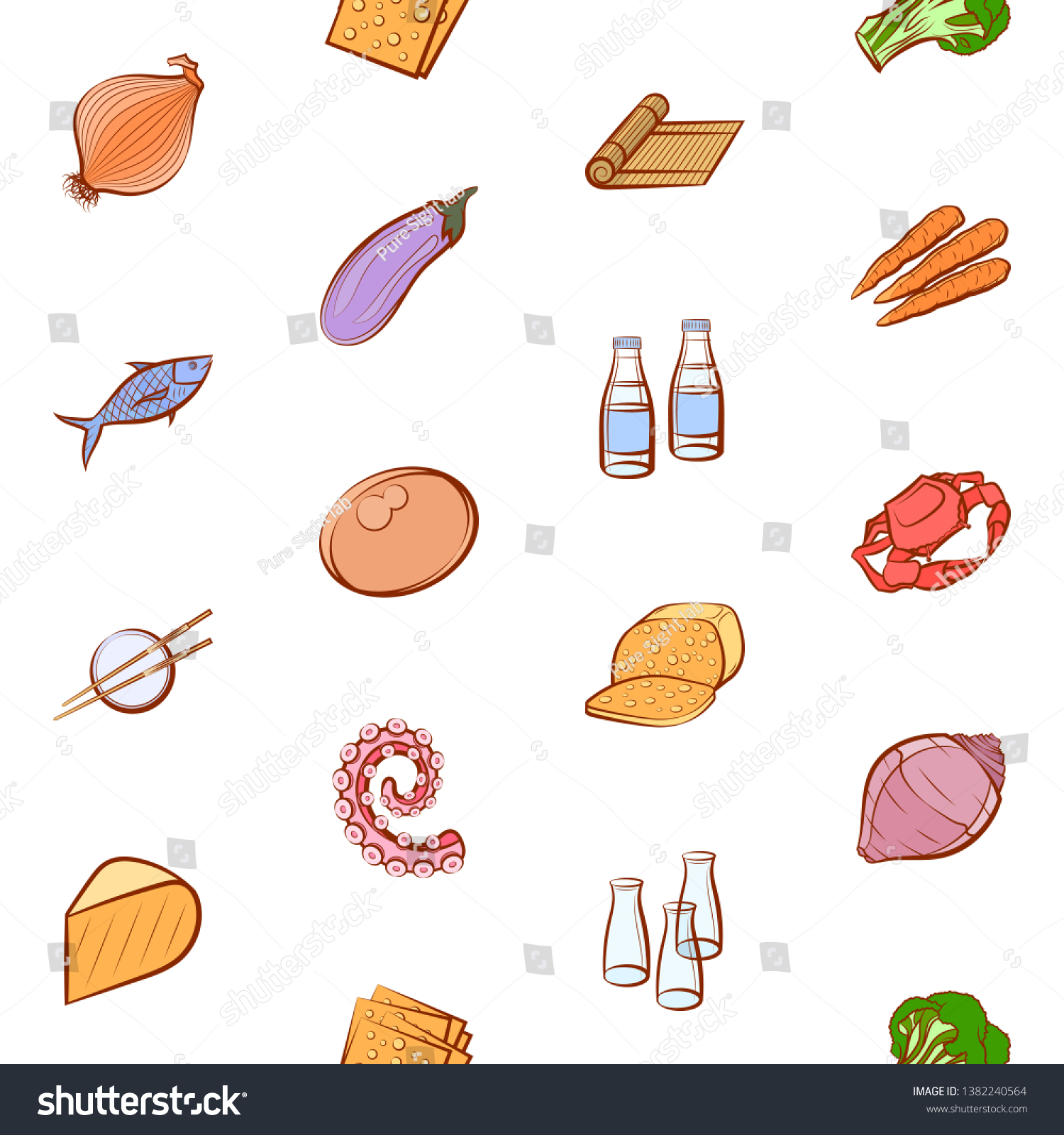 Food images. Background for printing, design, - Royalty Free Stock ...