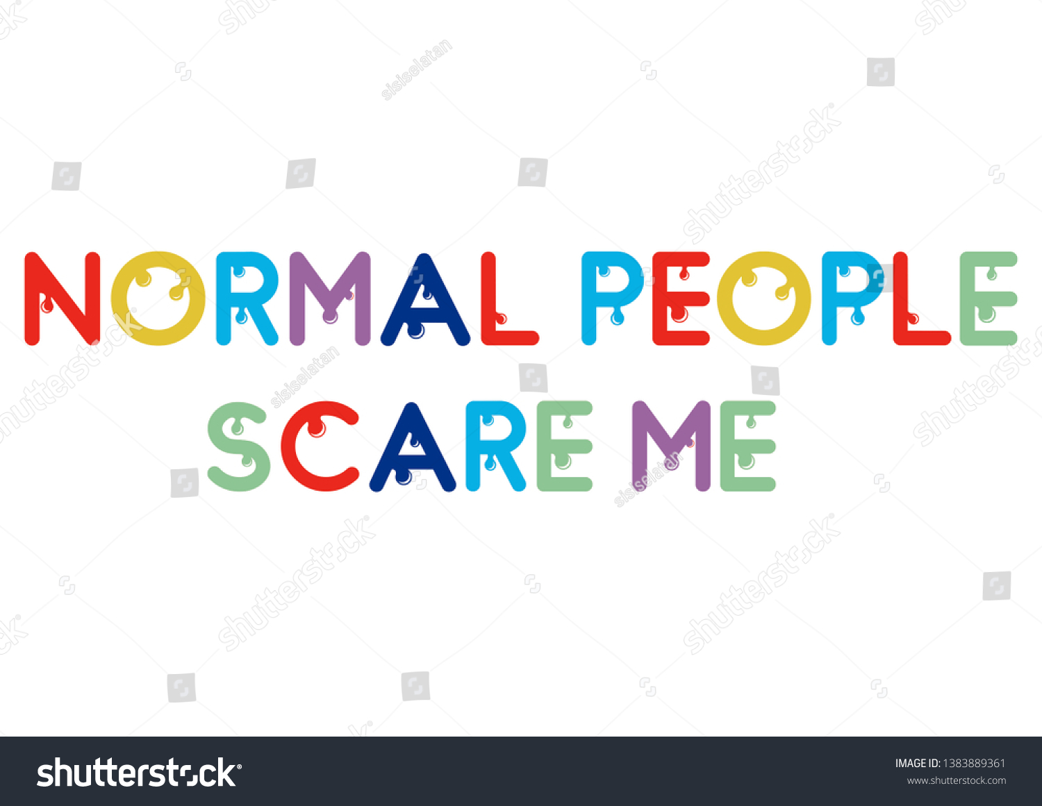 quotes about social, fear of people who always - Royalty Free Stock ...