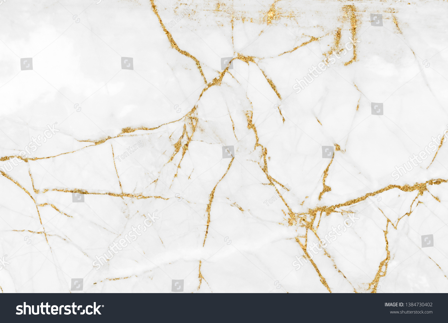 White gold marble texture pattern background with high resolution design for cover book or brochure, poster, wallpaper background or realistic business #1384730402