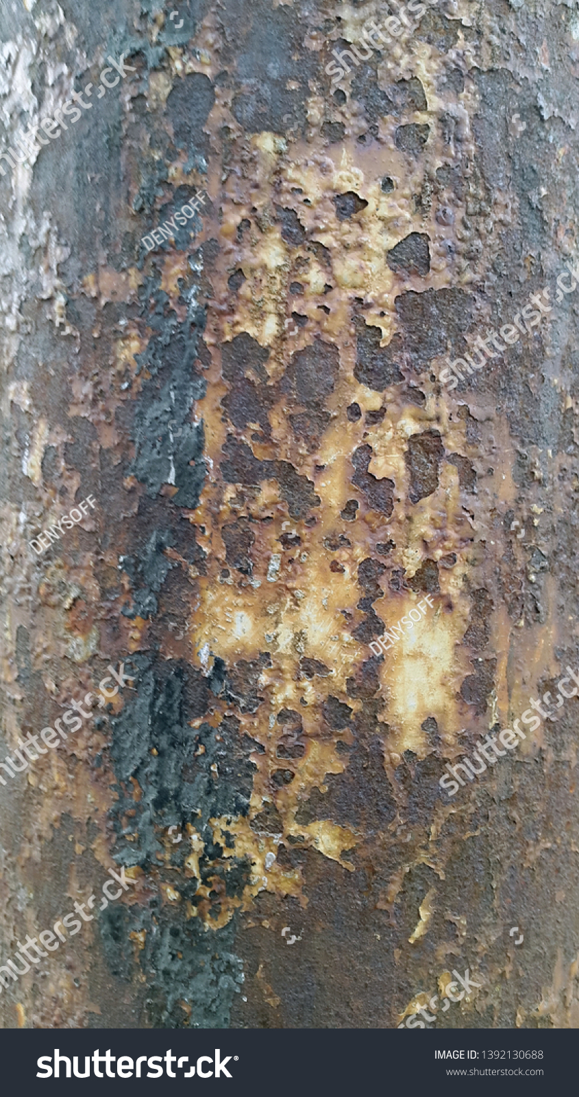 Rusty metal. Rust. Rusty Metal Background. Rusty metal surface #1392130688