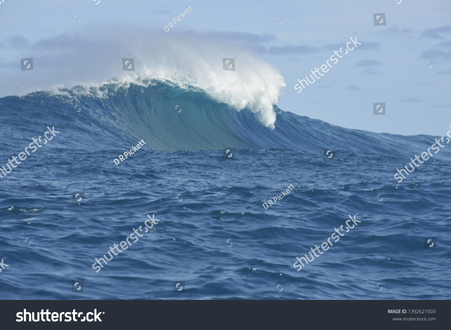 Wave Big Wave Surf Hawaii Maui #1392621503