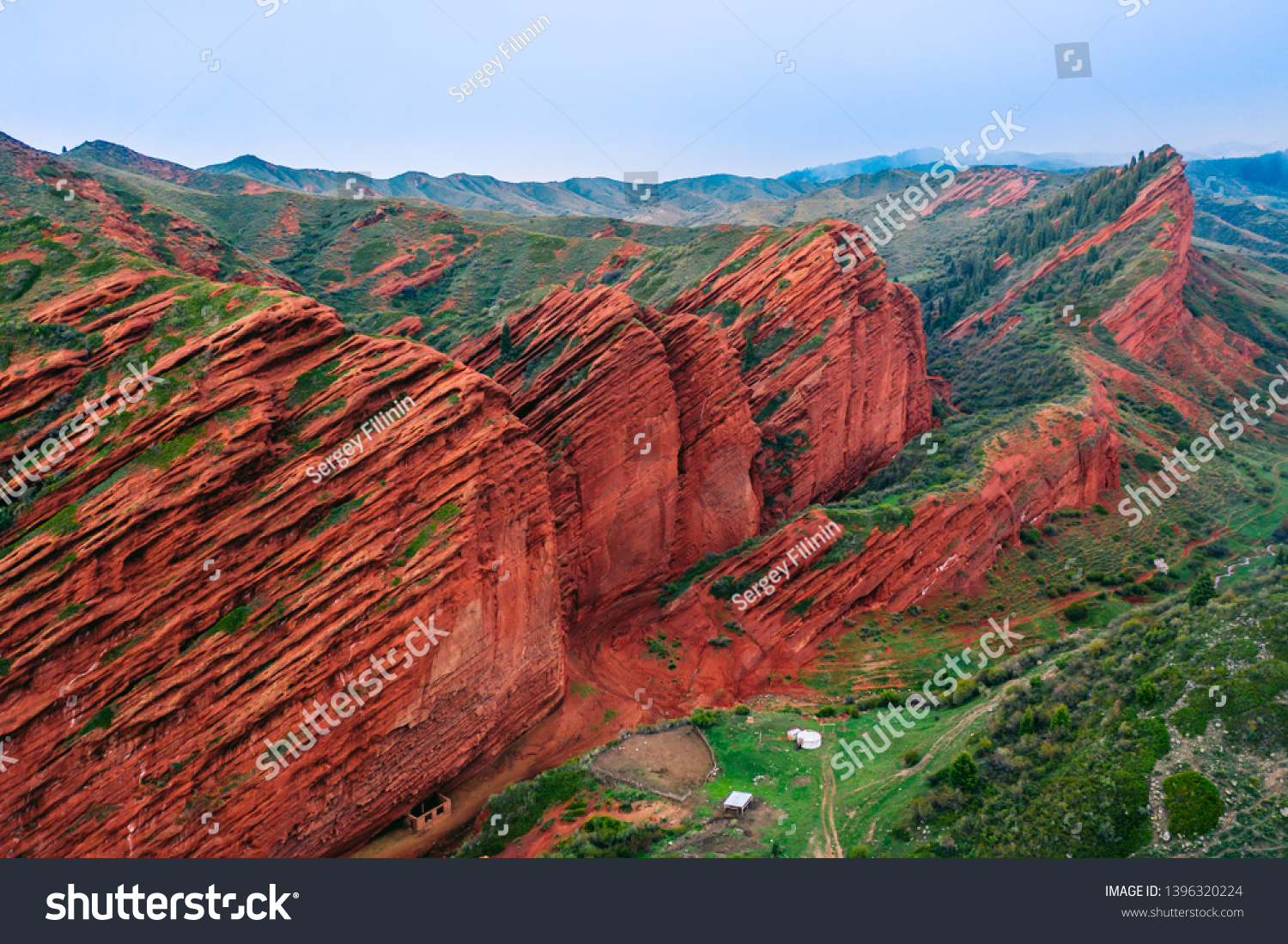 Jeti-Oguz gorge - one of the picturesque gorges in Kyrgyzstan #1396320224