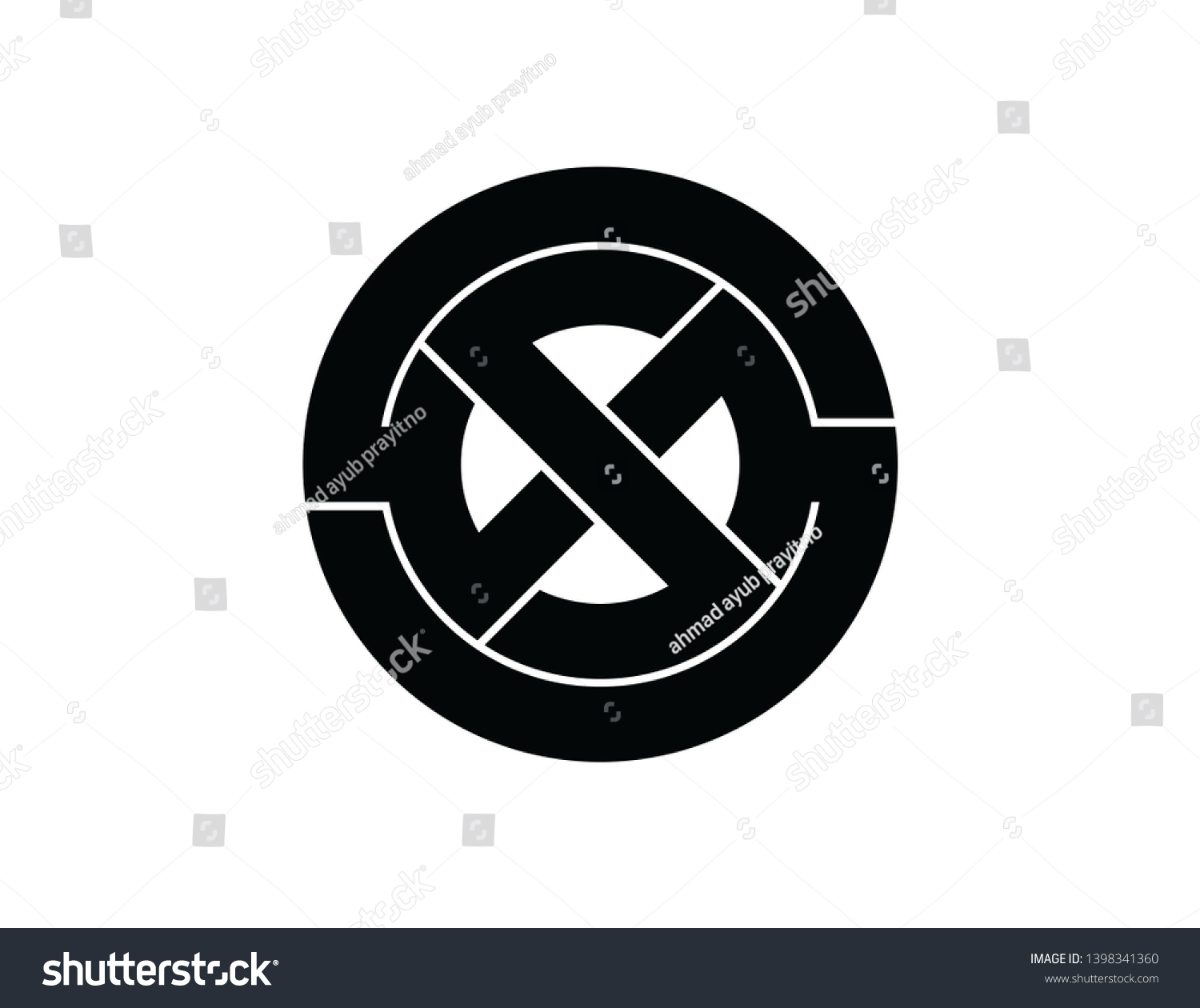 sss letter original monogram logo design - Royalty Free Stock Photo ...