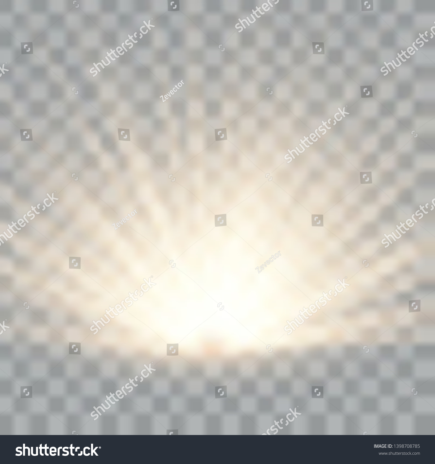 
Light flare special effect with rays of light and magic sparkles. Glow transparent vector light effect. Sun.  #1398708785