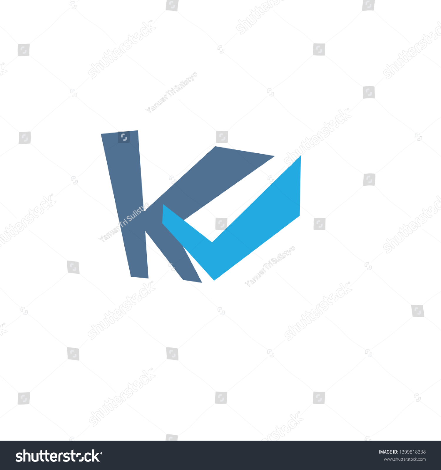 KV Logo Letter Vector Illustration - Royalty Free Stock Vector ...