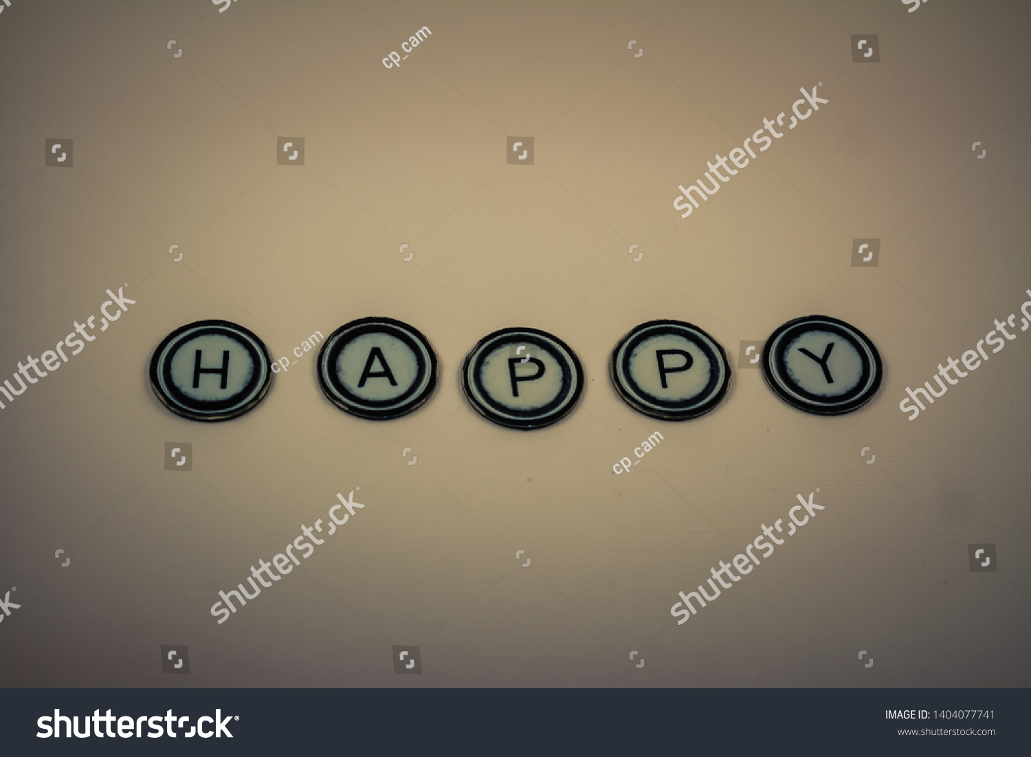 Letters spelling the word 'happy'.  #1404077741