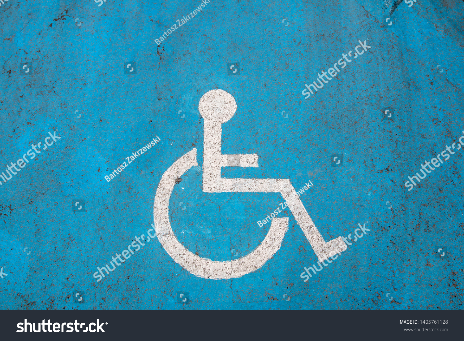 
A sign for people with disabilities #1405761128