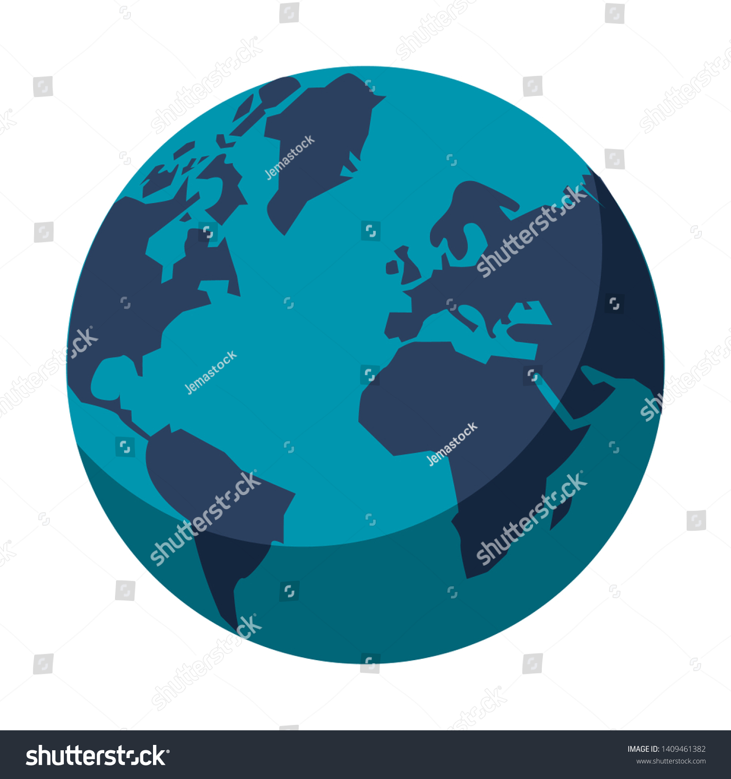 World Map Cartoon Vector Illustration Graphic Royalty Free Stock Vector Avopix Com