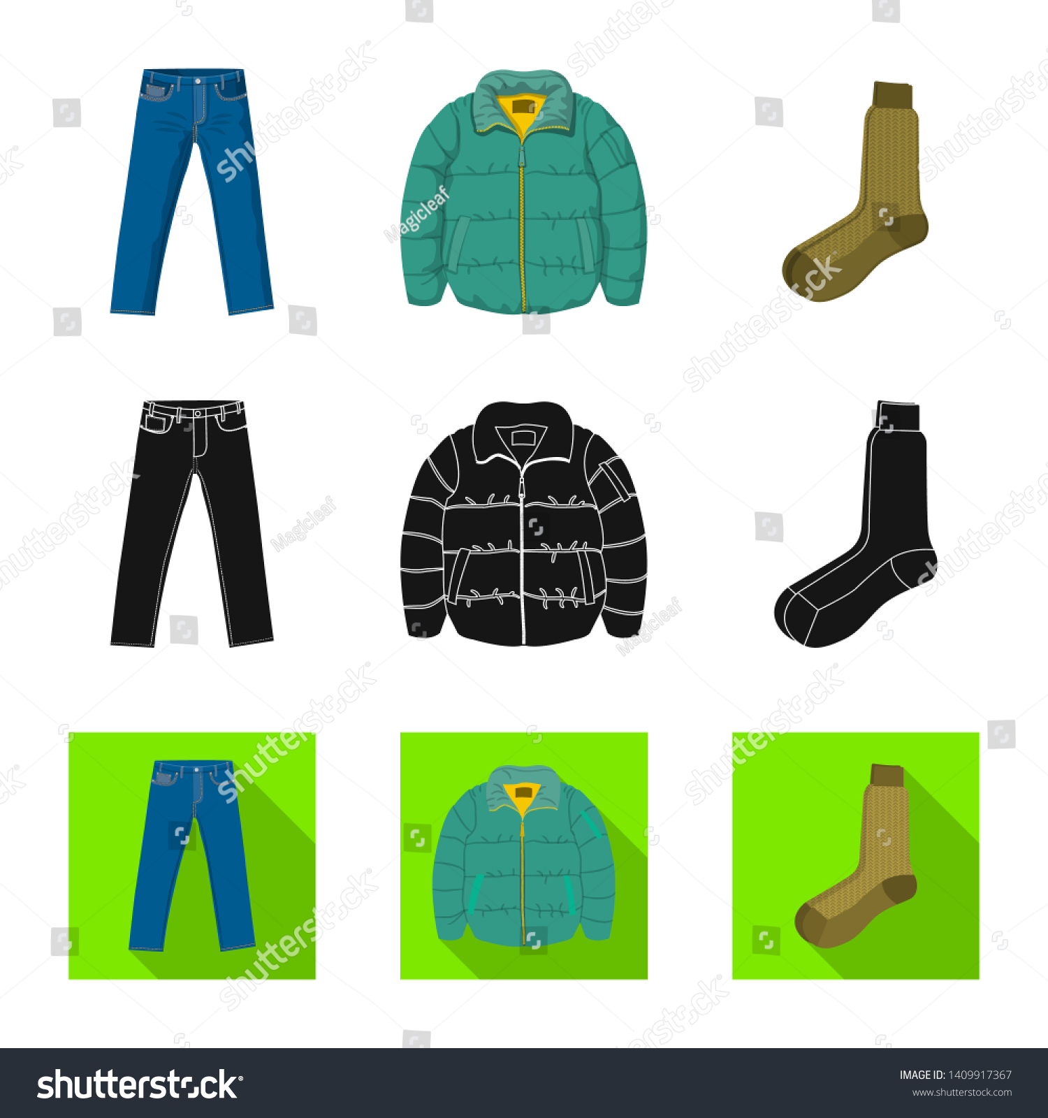 bitmap illustration of man and clothing symbol. - Royalty Free Stock ...