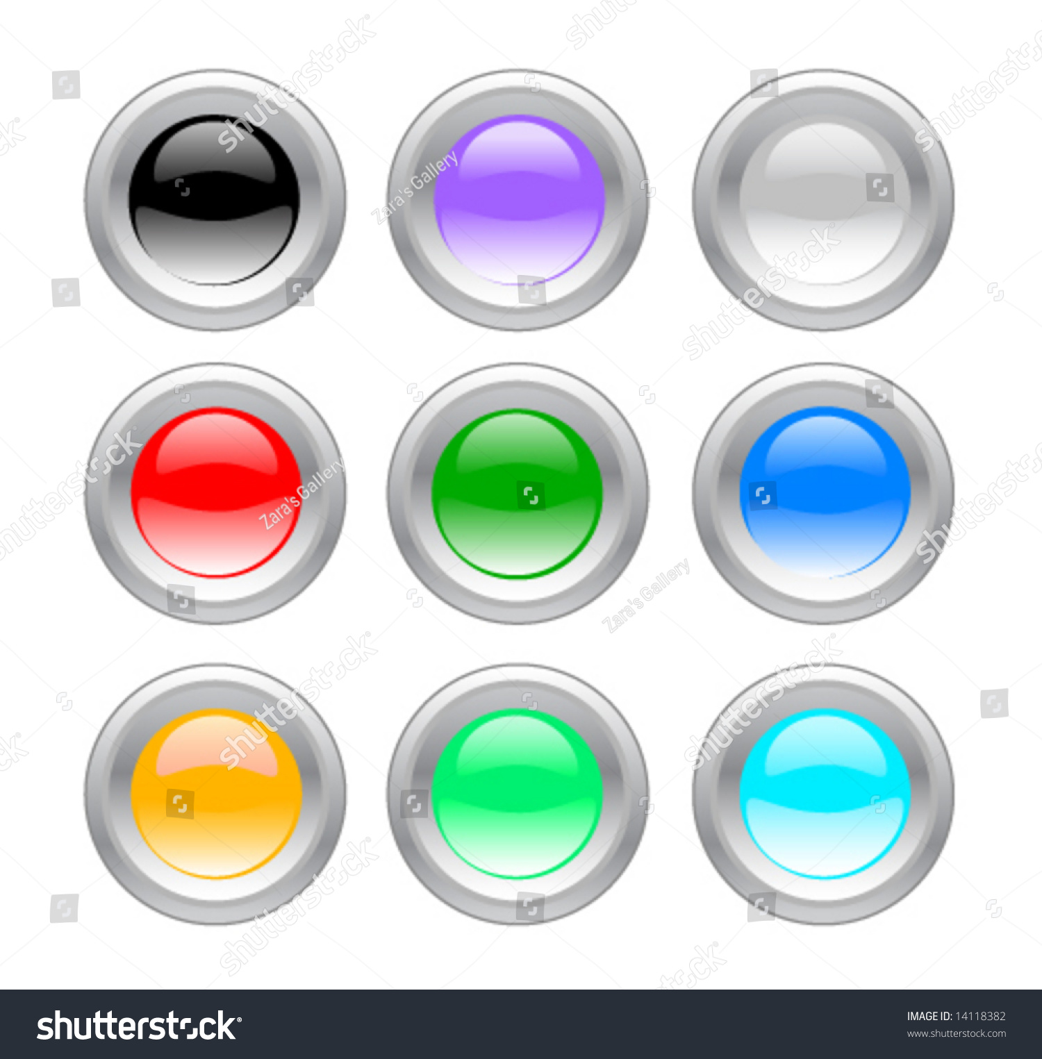 Vector web buttons, banners - design ellements - Royalty Free Stock ...