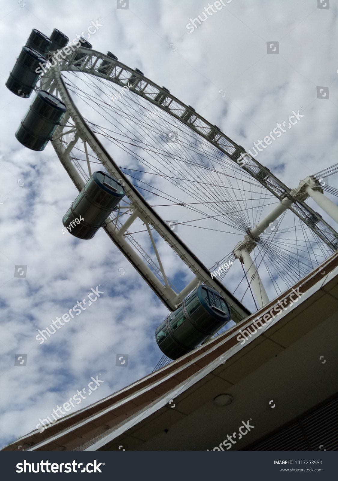 The ferris wheel goes round and round #1417253984