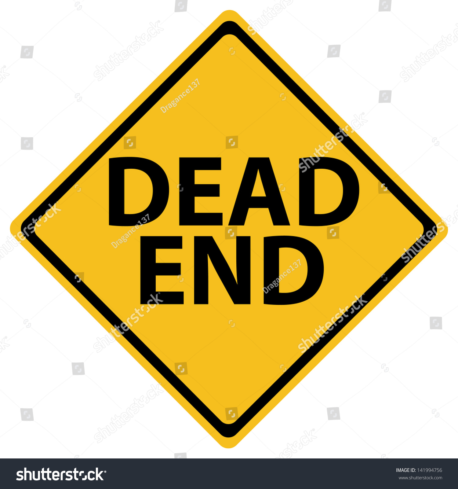 dead-end-sign-royalty-free-stock-vector-141994756-avopix