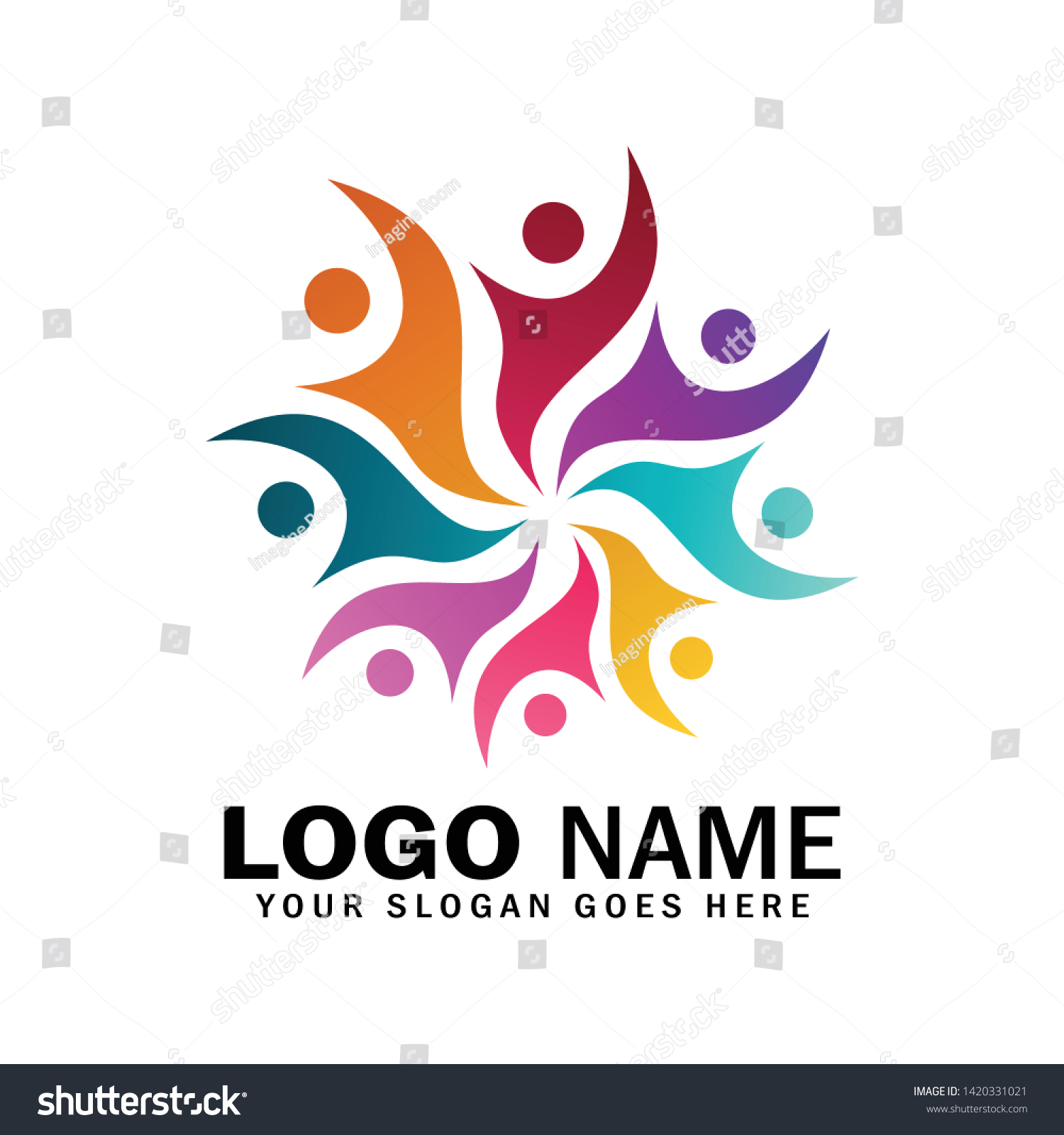 Adoption and midwife logo, orphanage symbol logo - Royalty Free Stock ...