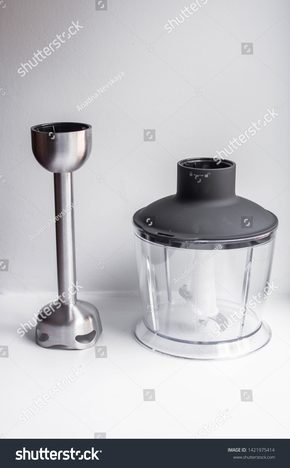 
immersion blender. kitchen accessories whisk and whipping containers #1421975414