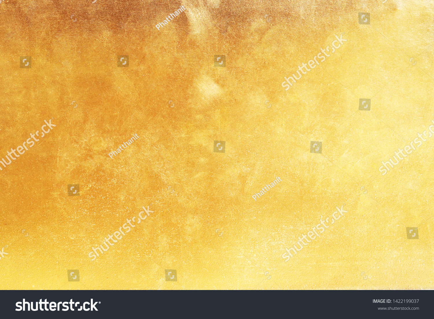 Gold abstract background or texture and gradients shadow. #1422199037