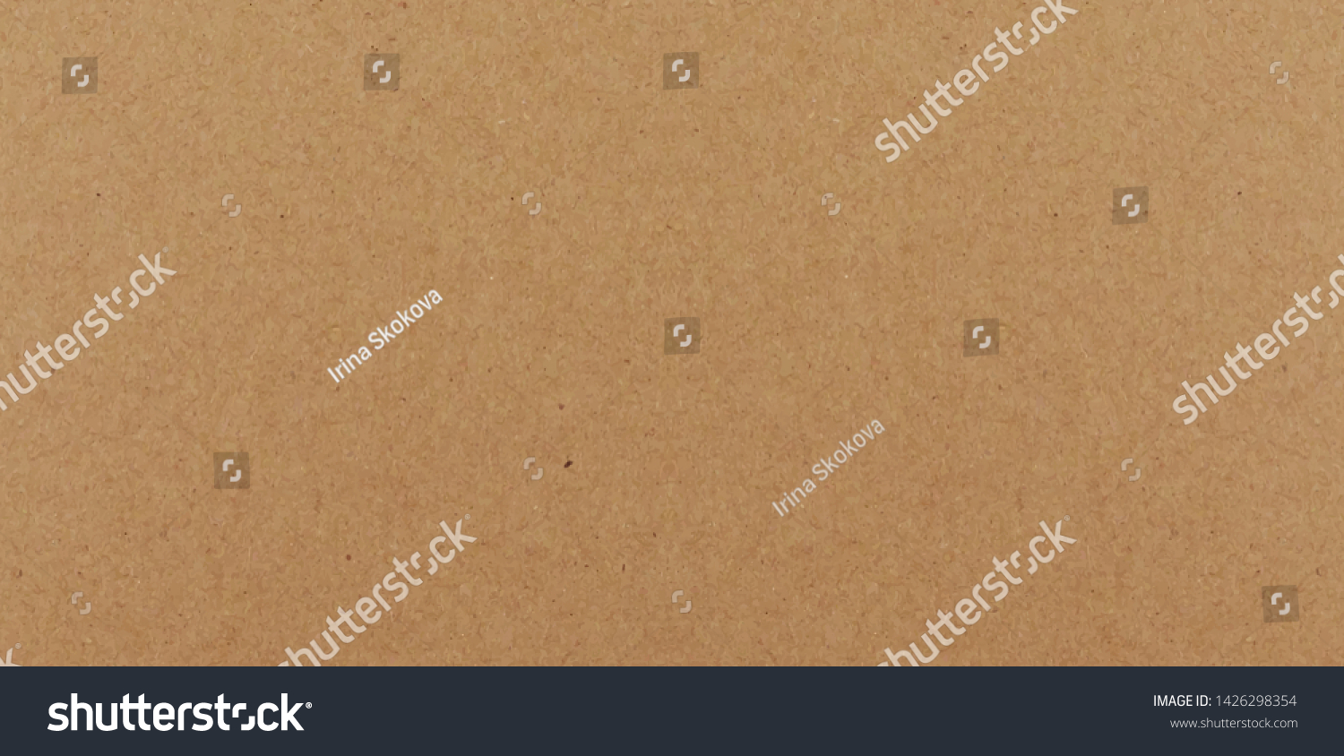 Vector seamless texture of kraft paper background #1426298354