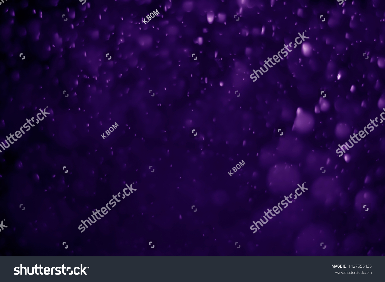 Bokeh purple proton background abstract #1427555435