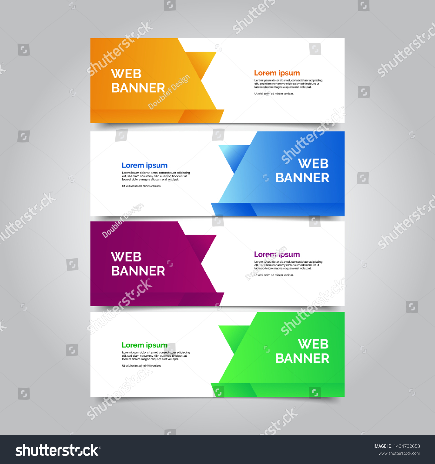 abstract vector banners.modern template design - Royalty Free Stock ...