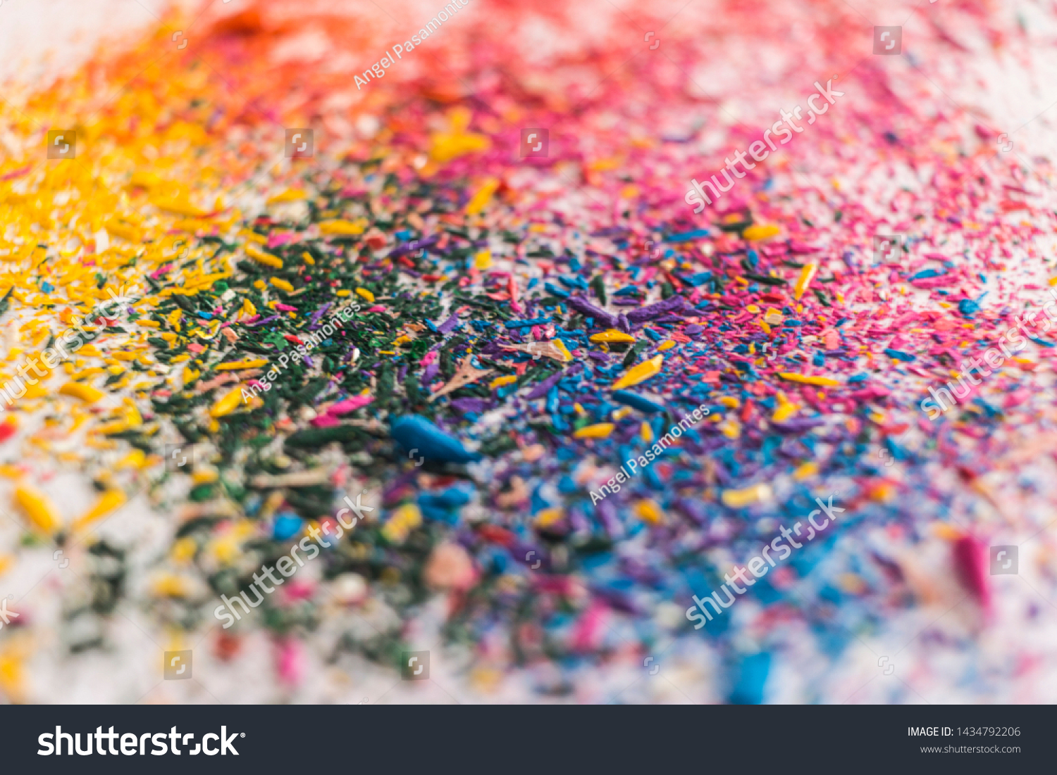 Explosion of colors by colored pencils #1434792206