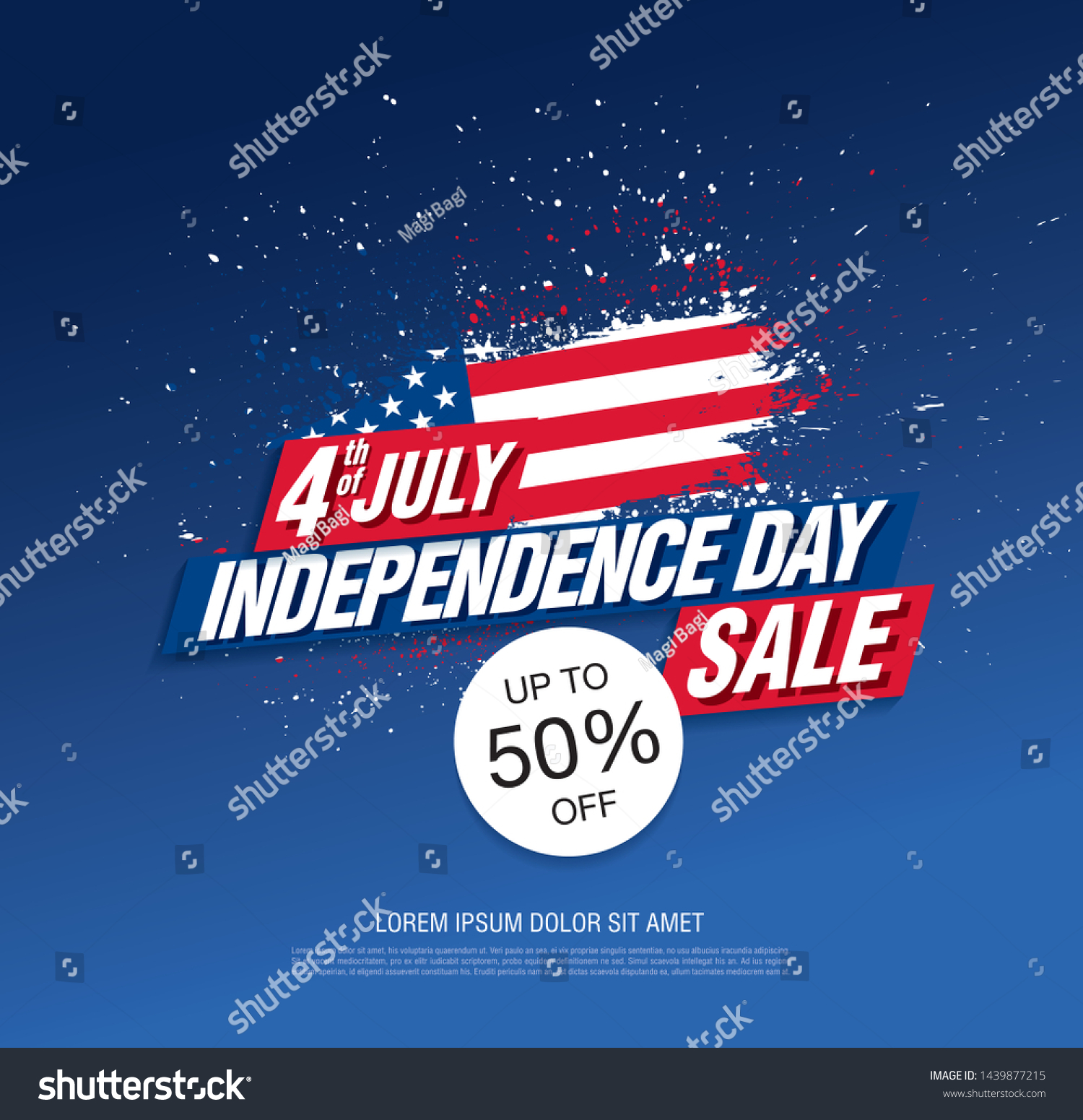 fourth-of-july-independence-day-sale-banner-royalty-free-stock