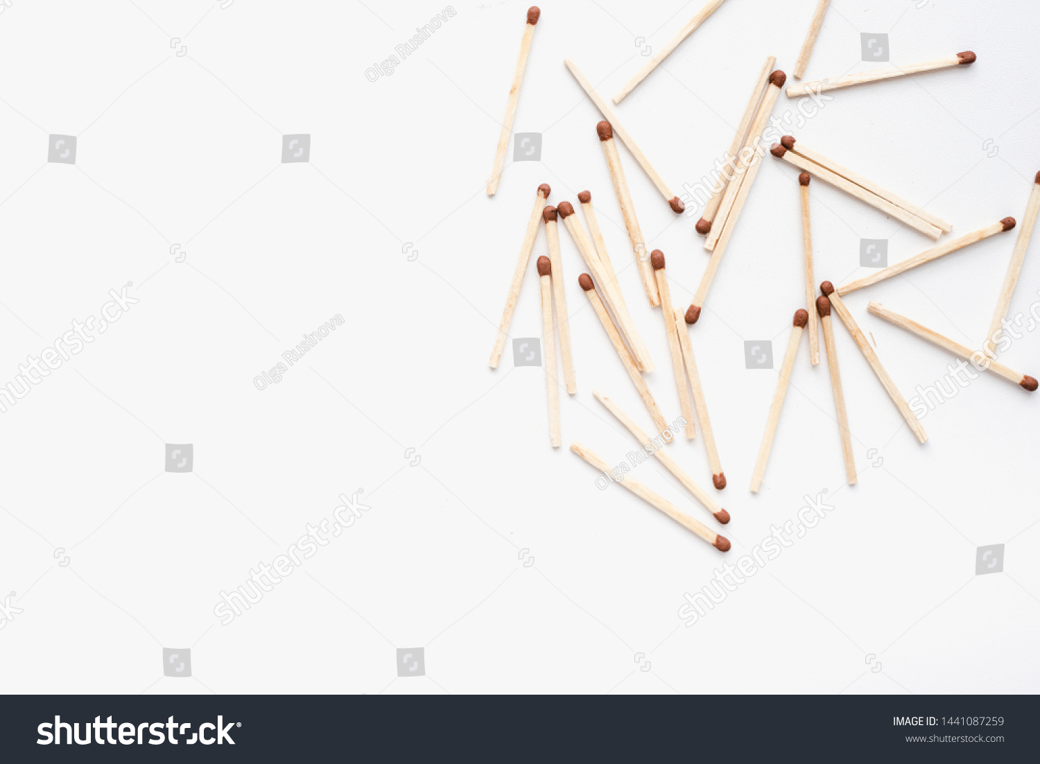 matches, matches on a white background #1441087259