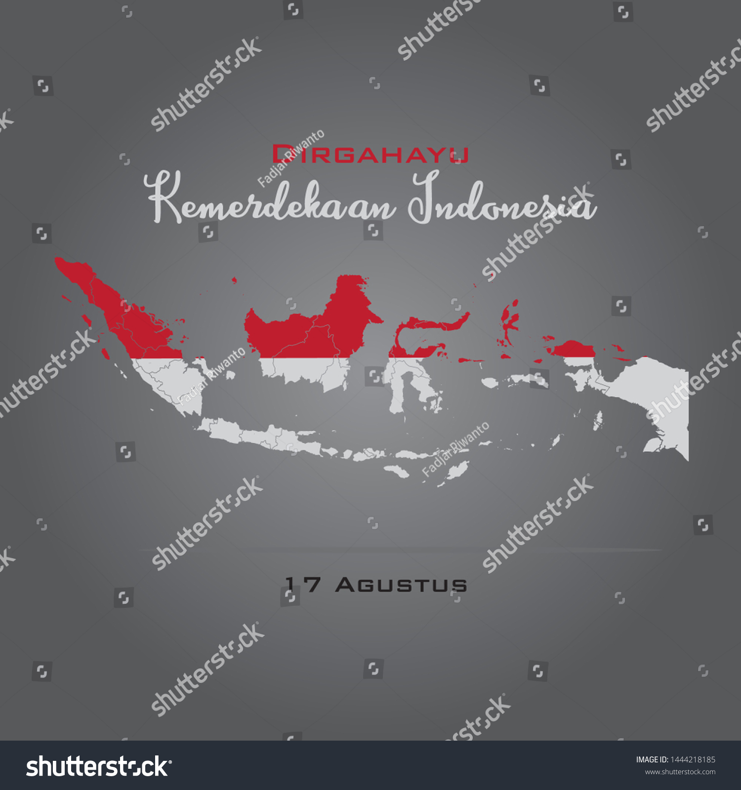 Dirgahayu Kemerdekaan Republik Indonesia Poster Royalty Free Stock Vector 1444218185 6629