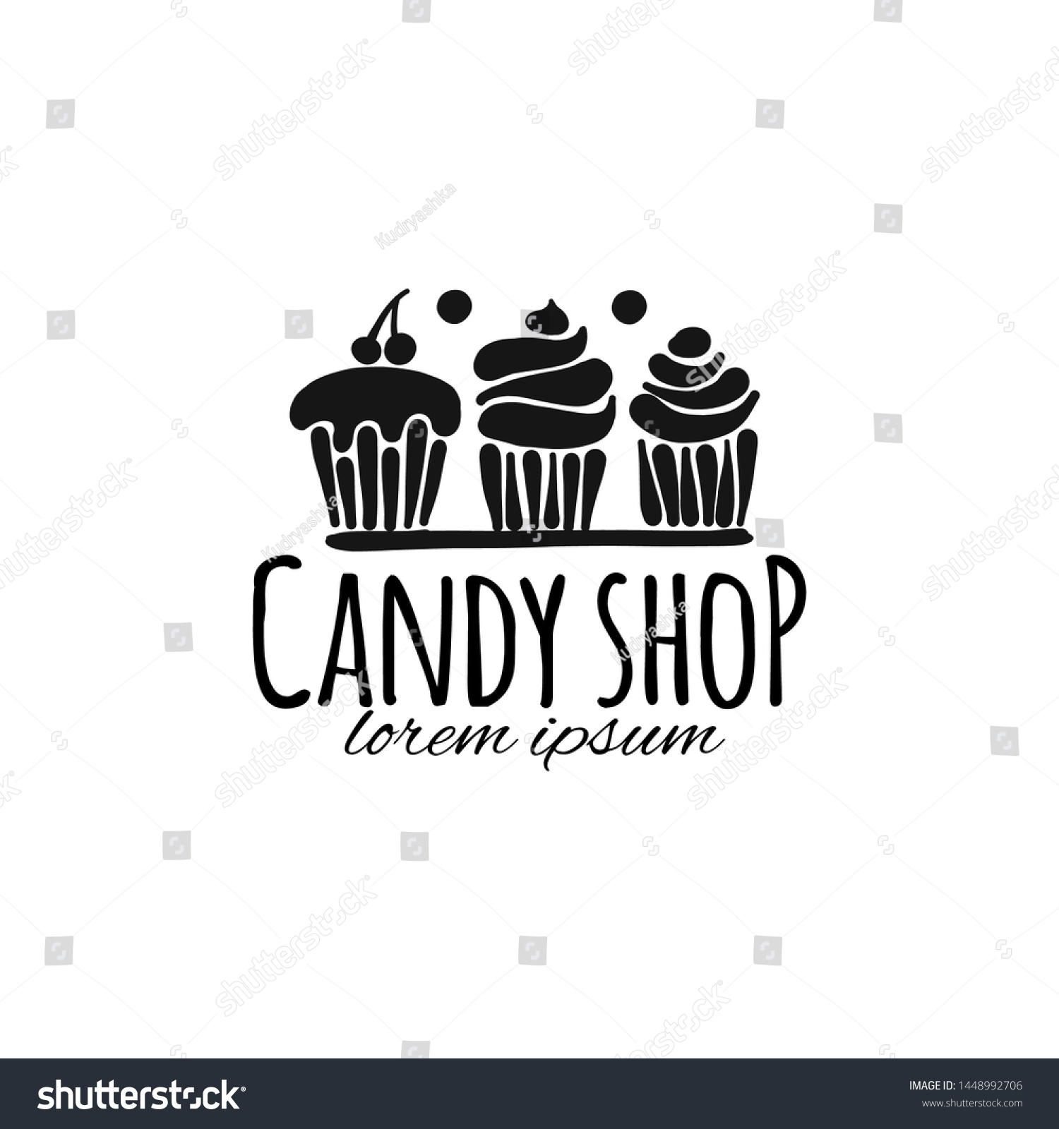 Candy shop concept for your design - Royalty Free Stock Vector ...
