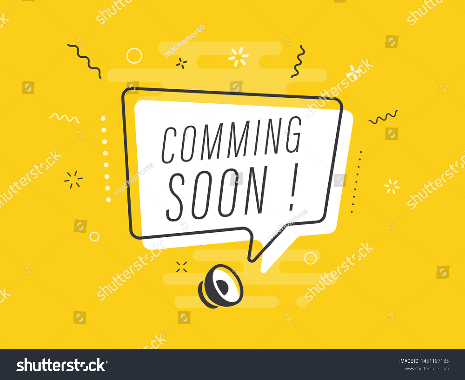 Loudspeaker with text 'comming soon' on Quick Tips badge. Business concept for new ideas creativity and innovative solution. File has clipping path. #1451187185