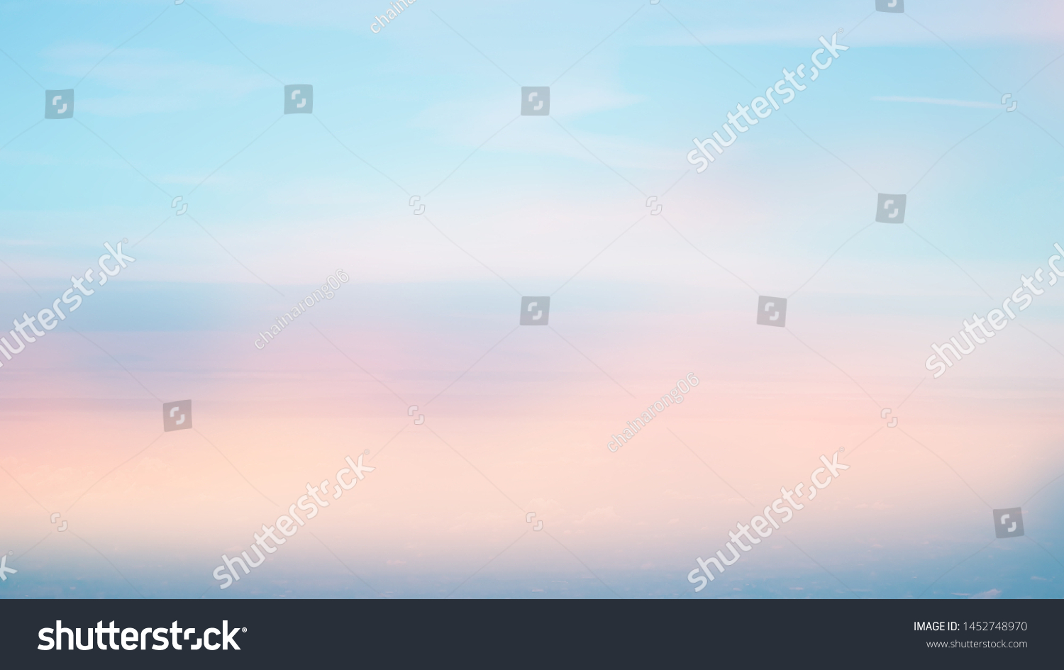 blurred colorful pastel of natural sky clouds landscape background with cloudscape for design  #1452748970