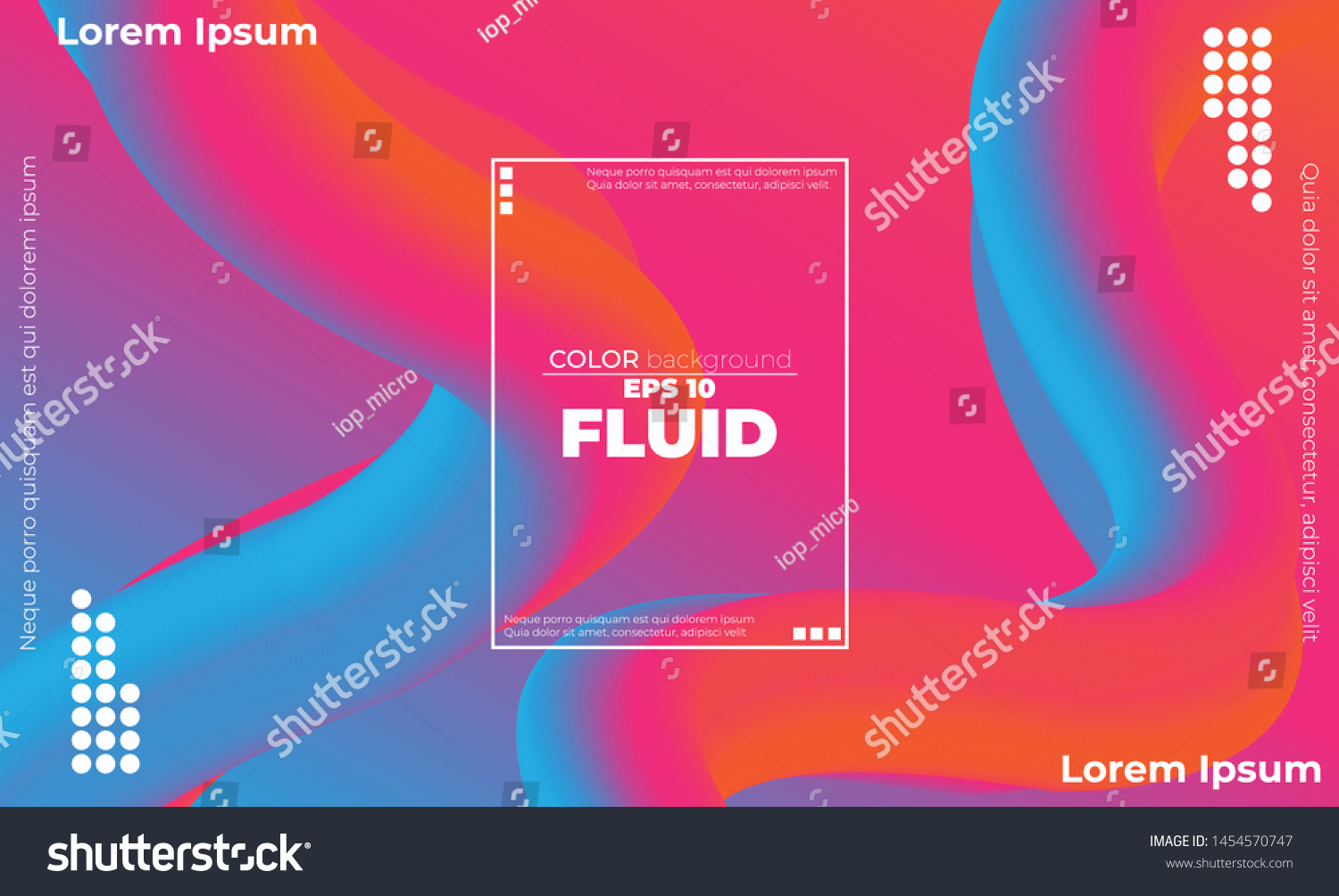 Abstract fluid color pattern of neon color liquid gradient background with modern geometric dynamic motion style Suitable For Wallpaper, Banner, Background, Card, Book Illustration, landing page, #1454570747