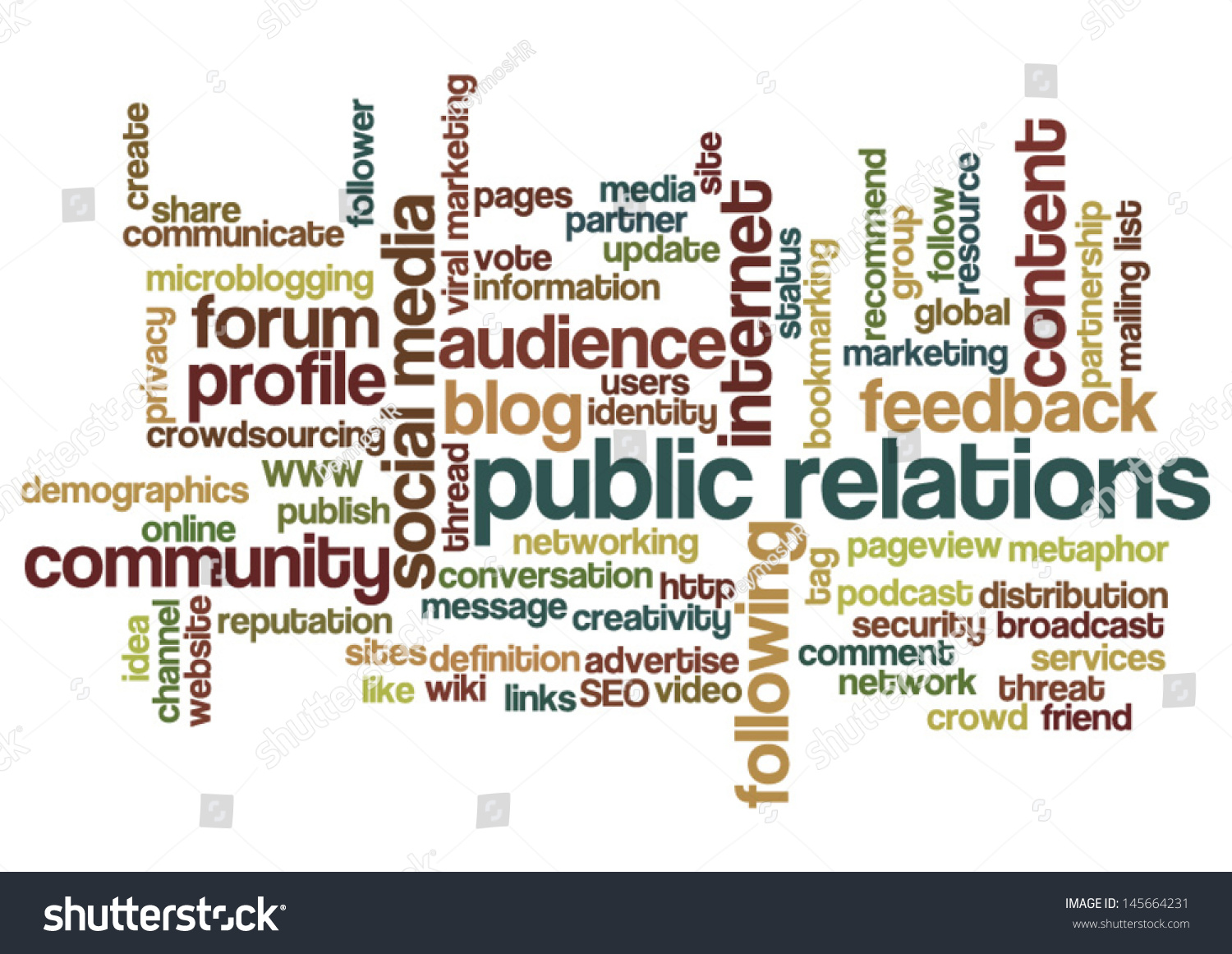 Conceptual Vector Of Tag Cloud Containing Words - Royalty Free Stock ...