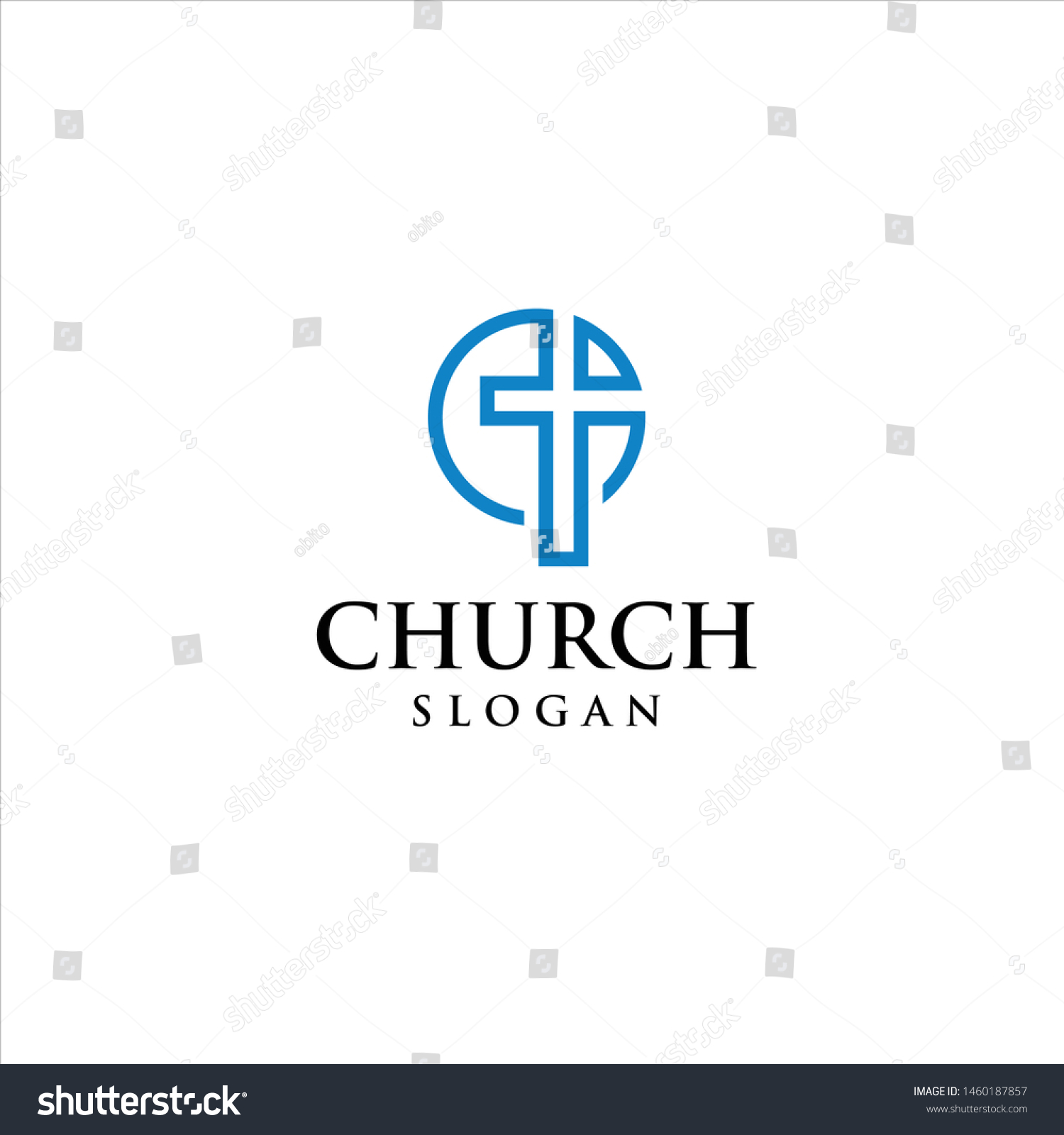 church vector symbol illustration graphic line - Royalty Free Stock ...