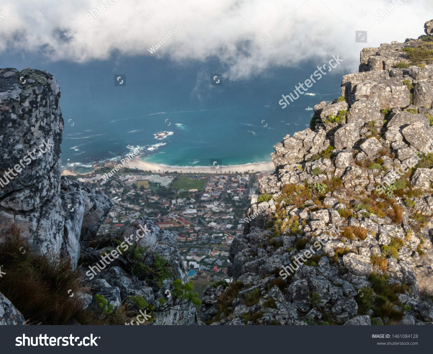 Camps Bay view from Table Mountain #1461084128