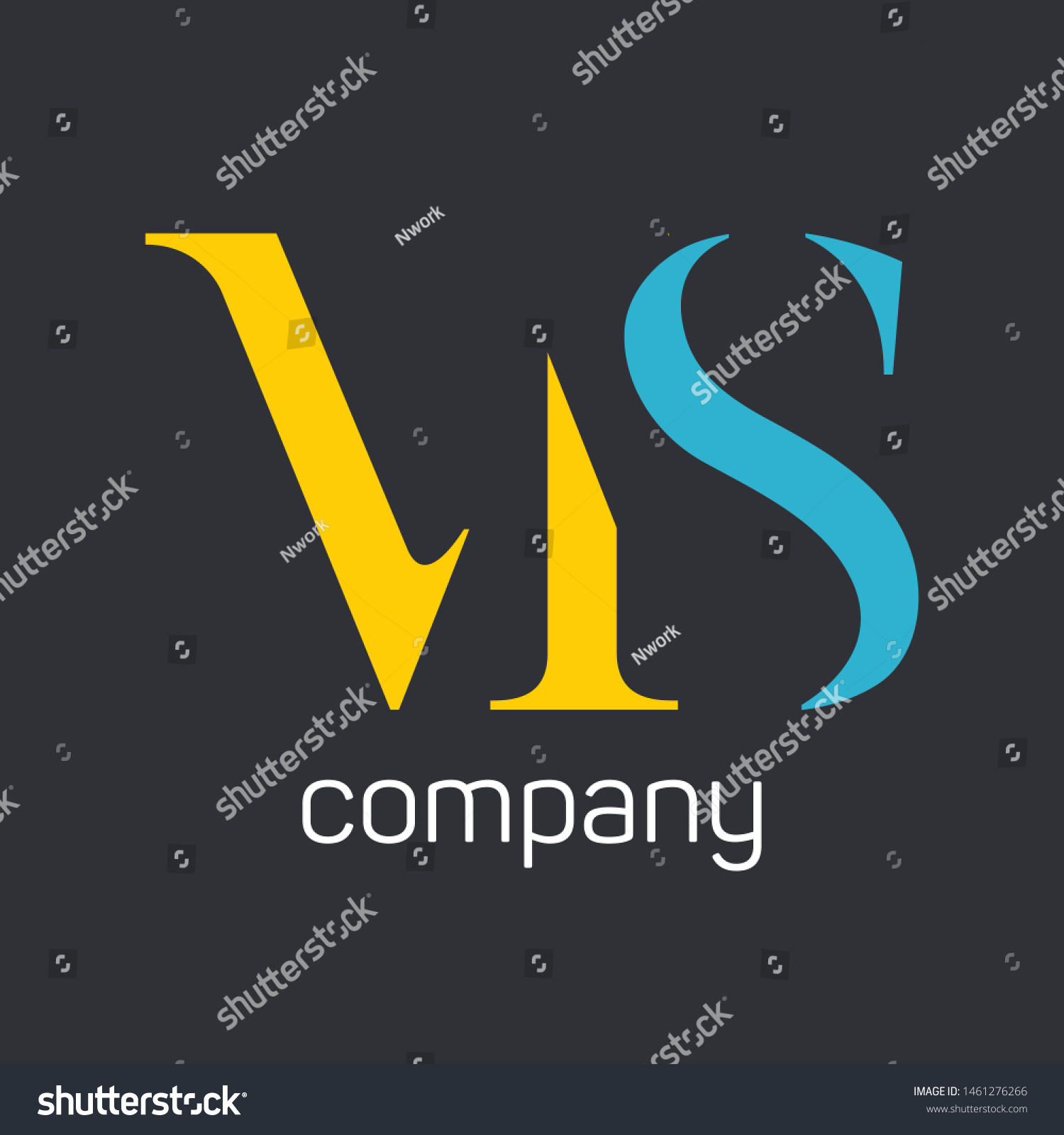 Ms Logo Design Monogram Company Logo Letters Royalty Free Stock Vector 1461276266 