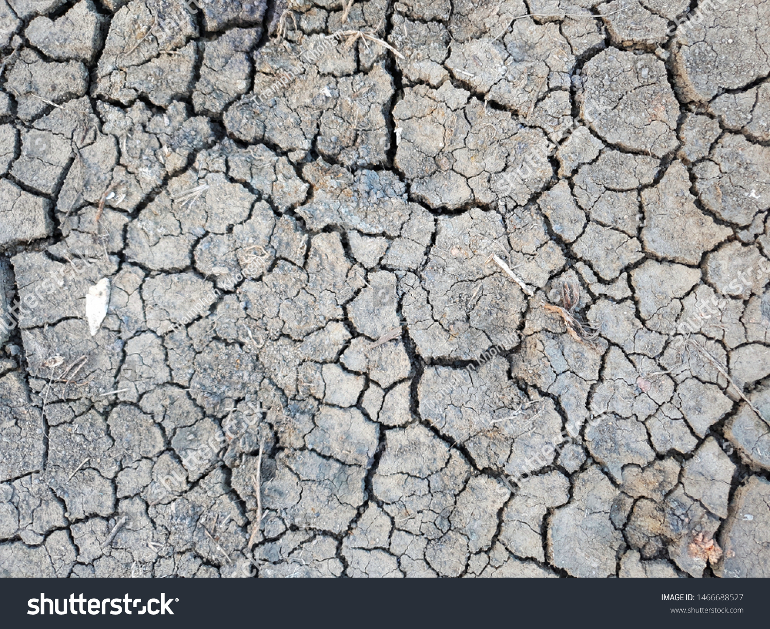 The cracked ground, Ground in drought, Soil texture and dry mud, Dry land. #1466688527