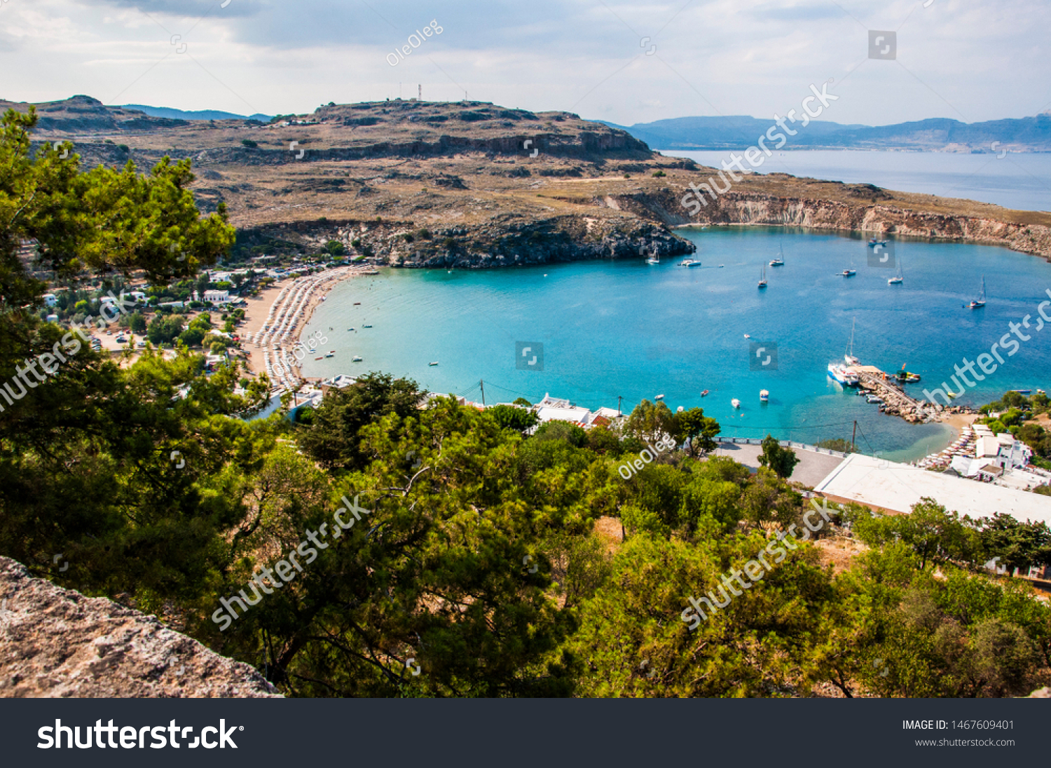 Greece Rhodes island Lardos bay #1467609401