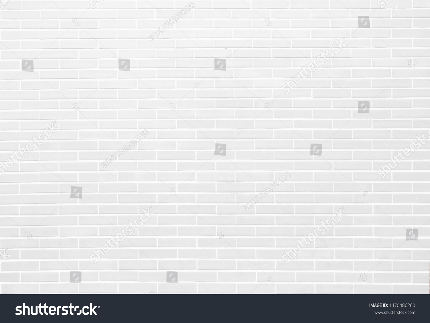White brick walls can be used as a background. #1470486260