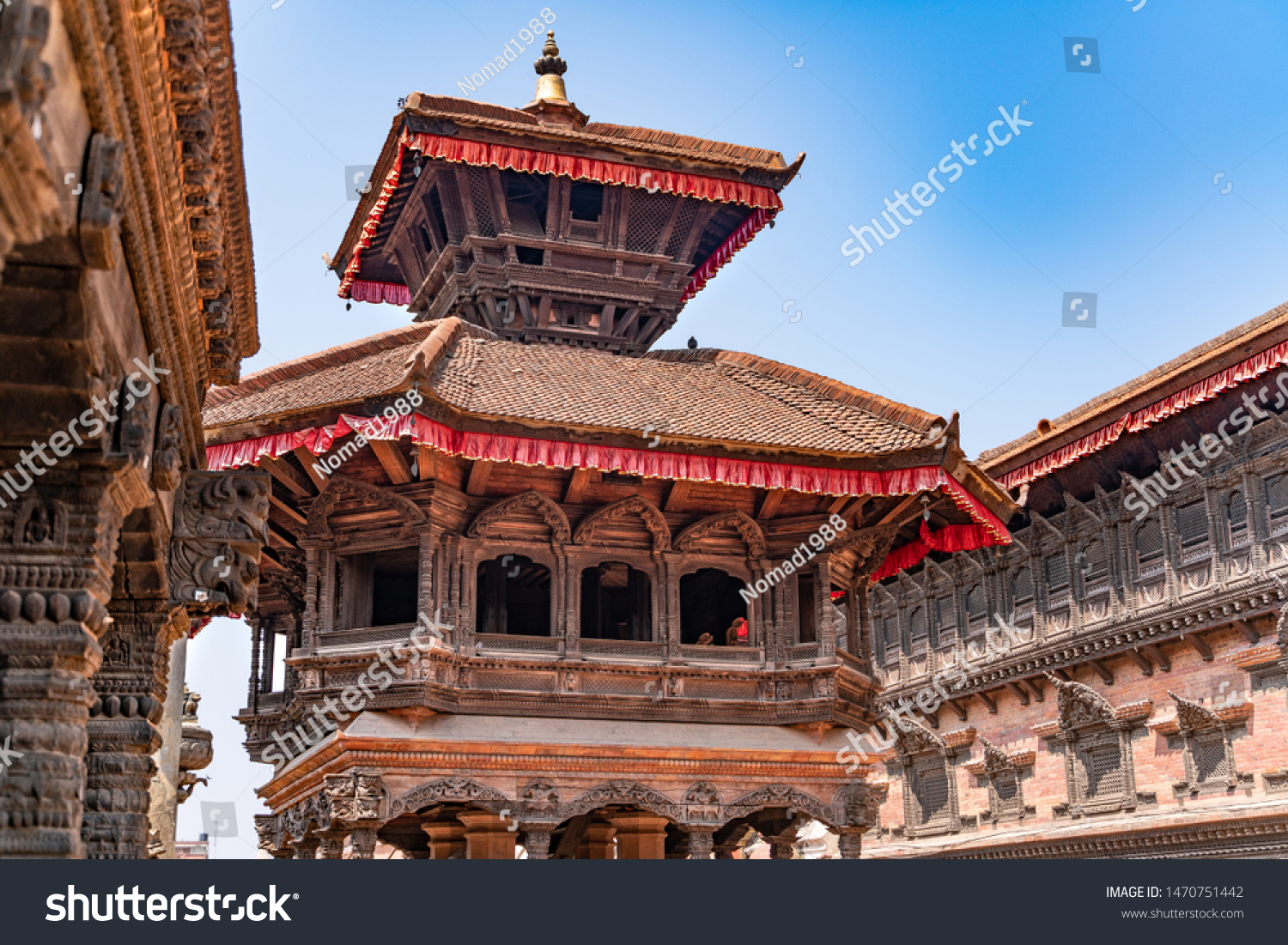 The Bhaktapur Durbar Square In Nepal #1470751442