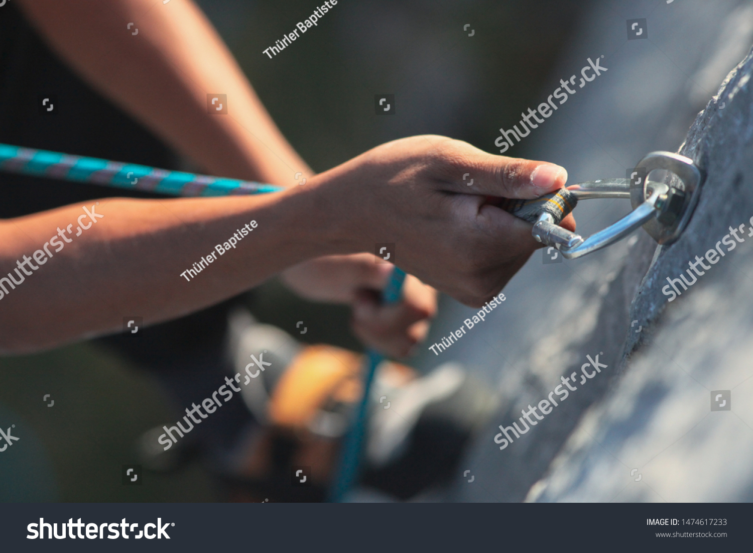 Climbing, climbing equipment, grip, draw, rope, mountain, mountaineering #1474617233