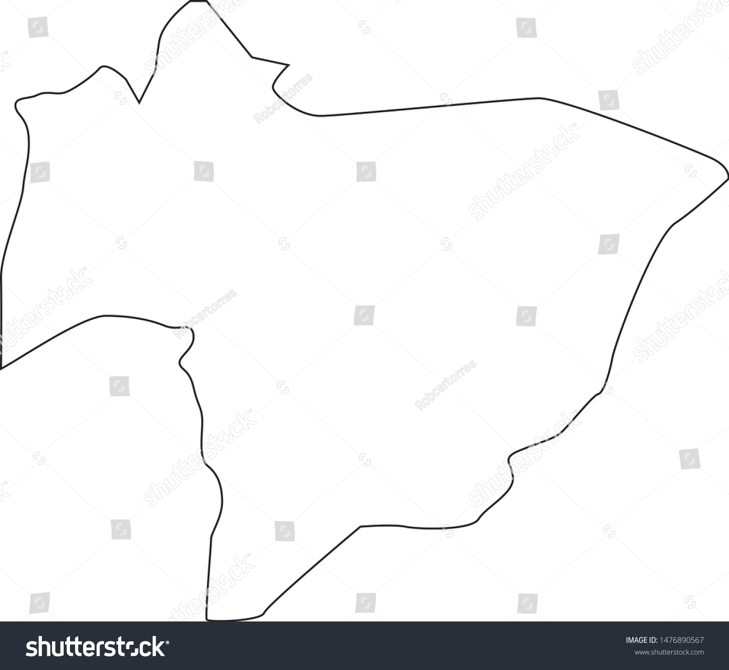 Map of Huerfano County in the state of Colorado - Royalty Free Stock ...