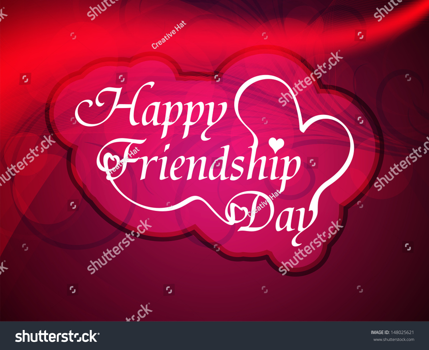 beautiful background design for friendship day. vector illustration #148025621
